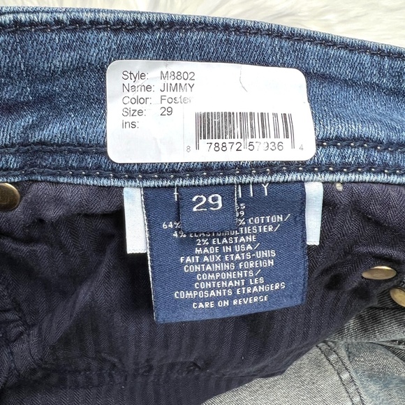 🚫SOLD! NWT🤩 |•FIDELITY DENIM•| Nordstrom Jimmy Slim Straight Leg Jeans - Picture 10 of 16